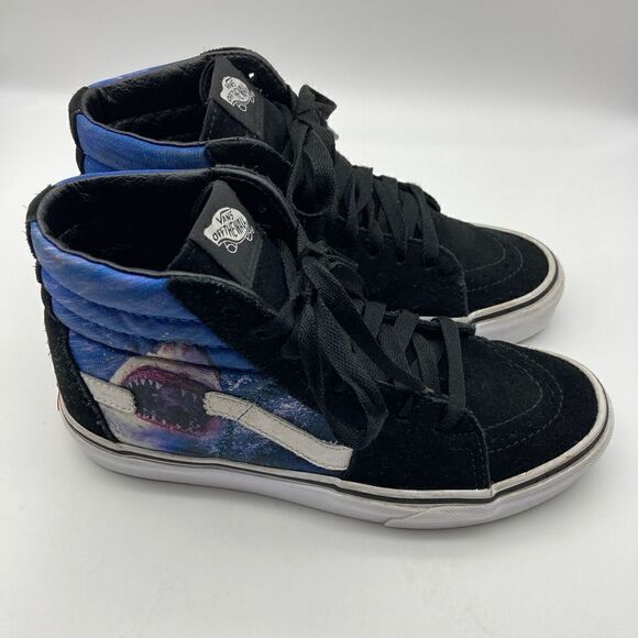 Vans Discovery Shark Week Ankle Sneakers Size 7 - Picture 1 of 10